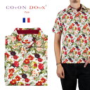 ★10%OFF★ ポロシャツ メンズ 半袖 柄シャツ 花柄 薔薇 バラ プリント カラフル マルチカラー タウン ゴルフ ゴルフコンペ 賞品 スポーツ ギフト ...