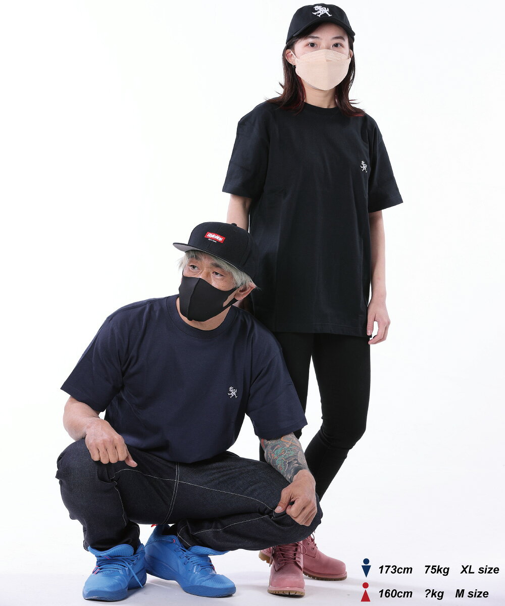 STYLEKEY(スタイルキー) 半袖Tシャツ ROYAL POINT S/S TEE(SK25SU-SS02) メンズ ユニセックス レディース ファッション 男女兼用 B系 ストリート ロック バンド 定番 ロイヤル ロゴ ワンポイント 刺繍 ワッペン 大きいサイズ ビッグサイズ 3L 4L 5L 3XL 4XL b-bros-10000595 B-BROS Online Store サンプル画像3