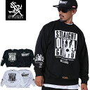 STYLEKEY スタイルキー クルースウェット SAY WUSSUP? CREW SWEAT SK23FW-SWC04 タギング ボックス 映画 ラッパー ラップ ロゴ トレーナー 裏毛 メンズ ファッション ローライダー ストリート …