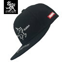 STYLEKEY(スタイルキー) スナップバックキャップ PIVOT SNAPBACK CAP(SK24FW-CP02) ロゴ マーク ロイヤル 立体 3D 刺繍 つばプリント メンズ レディース ファッション ヒップホップ B系 ダンサー ストリート系 ベースボールキャップ レゲエ ロック バンド ギャング DJ 帽子