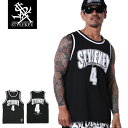 STYLEKEY スタイルキー バスケットタンクトップ TEAM-S BASKETBALL TANK TOP(SK25SU-BTT01) ロゴ ナンバリング 背...