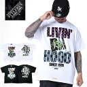 STYLEKEY CLASSIC LABEL スタイルキー クラシック・レーベル 半袖Tシャツ BOND OF HOOD S/S TEE(SK99CL-SS01) ヒップホップ B系 ストリート系 レゲエ ロック バンド 半T ショートスリーブ モノグラム バックプリント 大きいサイズ ビッグサイズ 3L 4L XXL XXXL