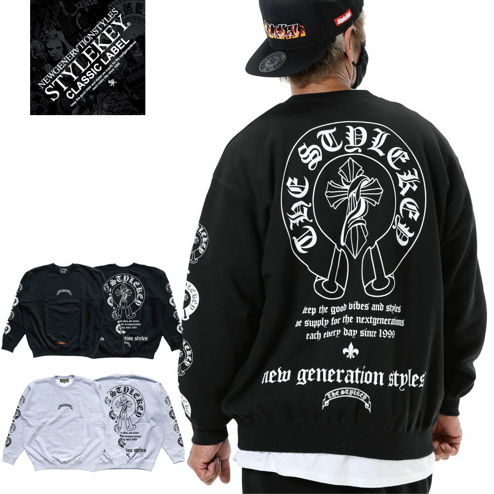 STYLEKEY CLASSIC LABEL(スタイルキー クラシック・レーベル) クルースウェット