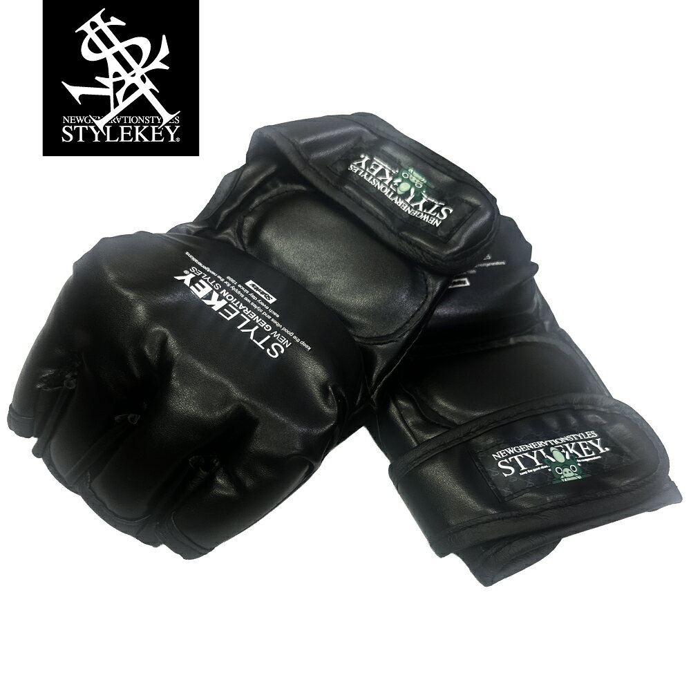 STYLEKEY (スタイルキー) オープンフィンガーグローブ MMA GLOVE(SK99ET-GLO02) 総...
