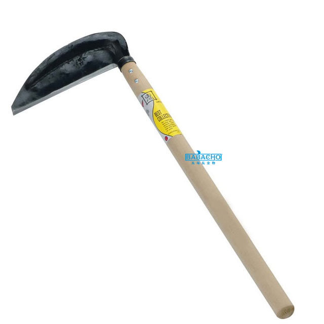 BC中厚草刈鎌195mm（手打鋼付）03075 ( 草刈り 芝生 草刈 雑草 除草 ナタ 稲刈り鎌 ガーデンツール 手..