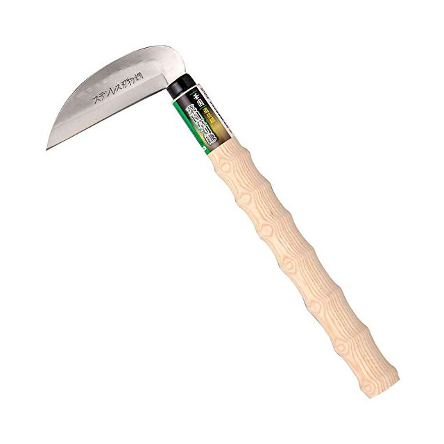 華園 ウェイビーグリップ ステン小鎌 144008(草取り 道具 鎌 農作業 グッズ ガーデニング 便利グッズ ガーデニング雑貨 手入れ 雑草 草刈鎌 草刈り鎌 園芸用品 雑貨 園芸 除草 農業 ガーデン用品 カマ ガーデニング用具・工具 かま 雑草取り 農具 草むしり )のサムネイル