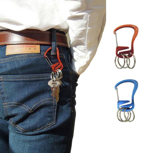 中林製作所 タフレーベルカラビナL( アウトドア キャンプ レジャー 用品 ナスカン Dリング Dカン アル..