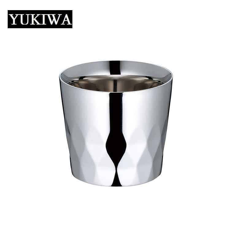 YUKIWA タンブラー メイドイン燕の逸品 ユキワ 酒盃/ステラ 120ml 11000480（ 燕三条 日本製 純銅 タンブラー ステンレス 冷酒 カップ 日本酒 グラス お猪口 おちょこ ぐい飲み 酒器 保冷 保温 熱伝導 コップ 贈り物 プレゼント お酒 ギフト ラッピング )