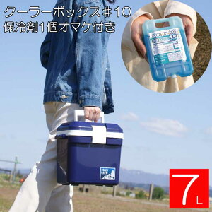 クーラーボックス 小型 お得な保冷剤付き！ フォレスクルー ＃10( 日本製 7L 7リットル アウトドア バーべキュー キャンプ コンパクト 軽量 クーラー 保冷 おしゃれ かわいい 海水浴 部活 保温 スポーツ 氷 保冷剤 小さめ 小 釣り )