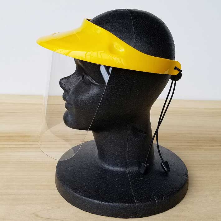 ミニフェイスプロテクター A-979 クリアシールド フェイスシールド