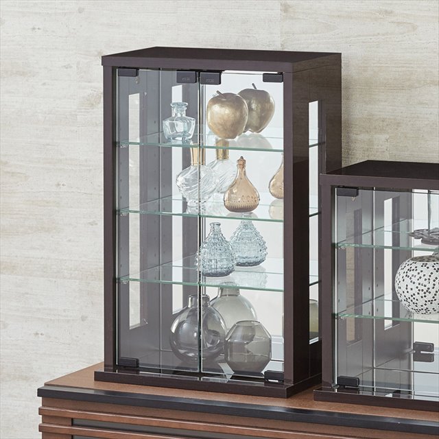 卓上コレクションケース 縦型 27054 ( ラック ケース ガラス棚 フィギュアケース ガラス ディスプレイ ..