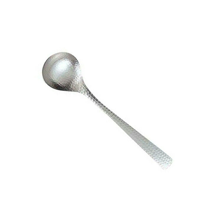 Table Spoon - 美しい槌目模様 和味 おかゆスプーン（ おかゆスプーン 燕三条 ステンレス 槌目 プレゼント カトラリー シンプル デザイン ）