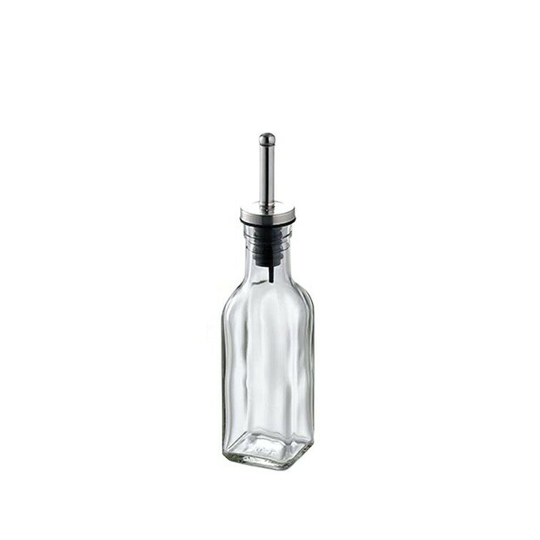 セルフモーション オイル&ビネガージャー Sサイズ 150ml SALUS（ オイルボトル 油ポット オイルポット ビネガーボトル 調味料入れ おしゃれ ガラス キッチン用品 容器 調味料入れ オイルボトル オイル差し 油さし ガラス 耐熱 150ml ）