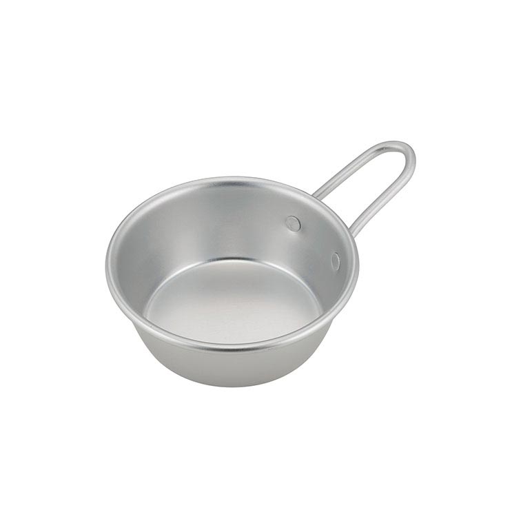 Rakuten - マッコリカップ シルバー 11cm（ アルマイト カップ シェラカップ 持ち手 アルミ 薬味 アウトドア キャンプ キッチン 手付 マッコリ 調味料 ボール ボール カップ 韓国 雑貨 )