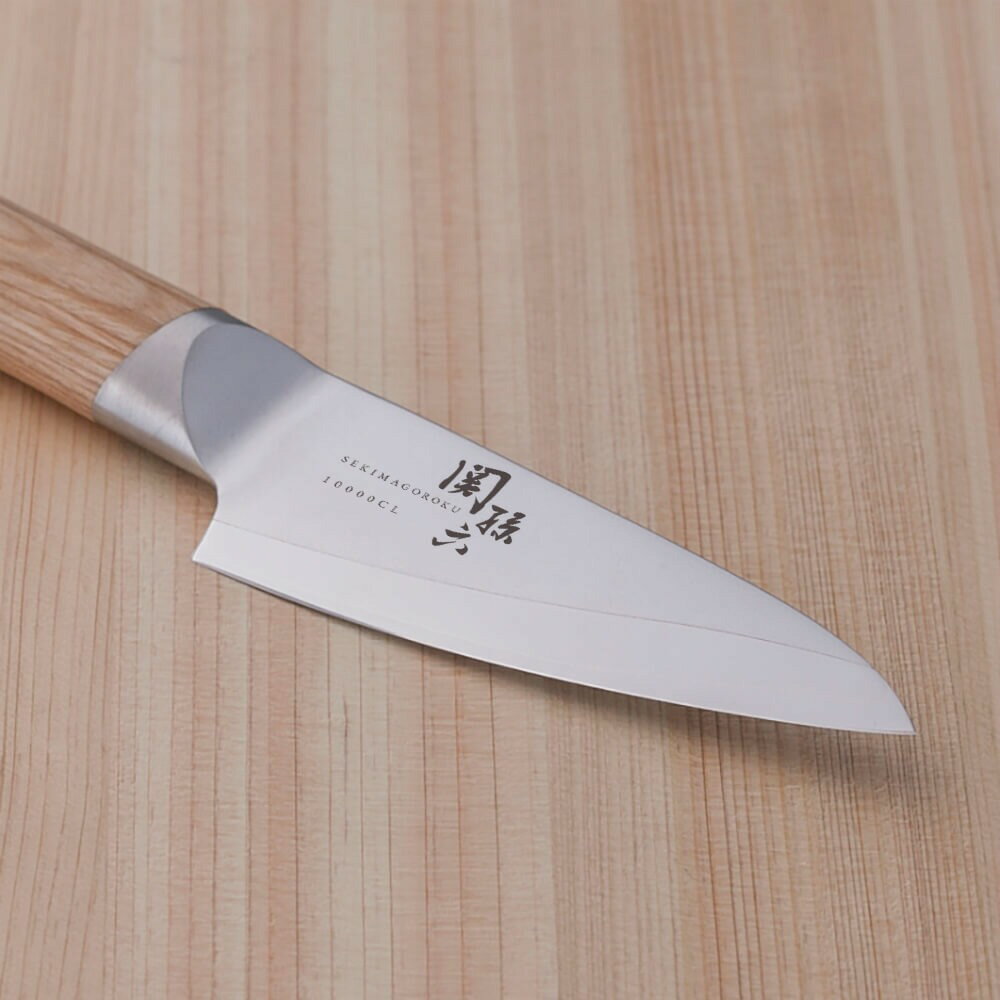 Seki High-Carbon Steel 90mm Petty (Utility Knife) | Japanese Kitchen Knife – view 2