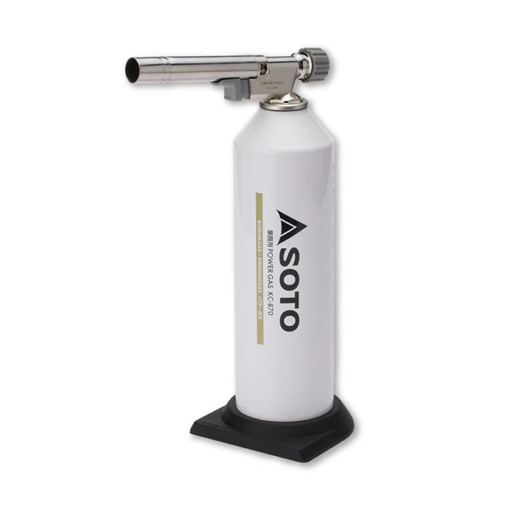 新富士バーナー 炙りマスターPro KC−820 ( トーチバーナー キッチンバーナー クッキングバーナー ガスバーナー バーナー 料理 アウトドア 炙り バーベキュー ガストーチ キャンプ 火起こし 焚き火 ピザ チーズ BBQ)のサムネイル