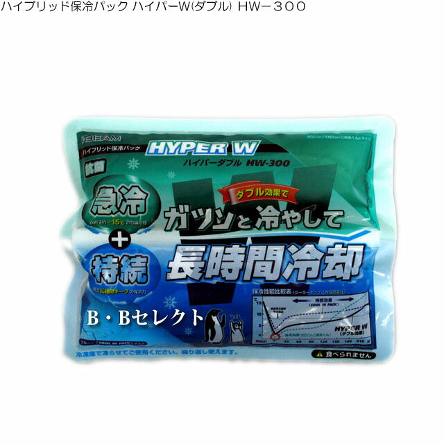 ハイブリッド保冷パック ハイパーW(ダブル) HW−300( クーラーボックス おしゃれ 保冷剤 クーラー ボックス 釣り 便利グッズ アウトドア ...