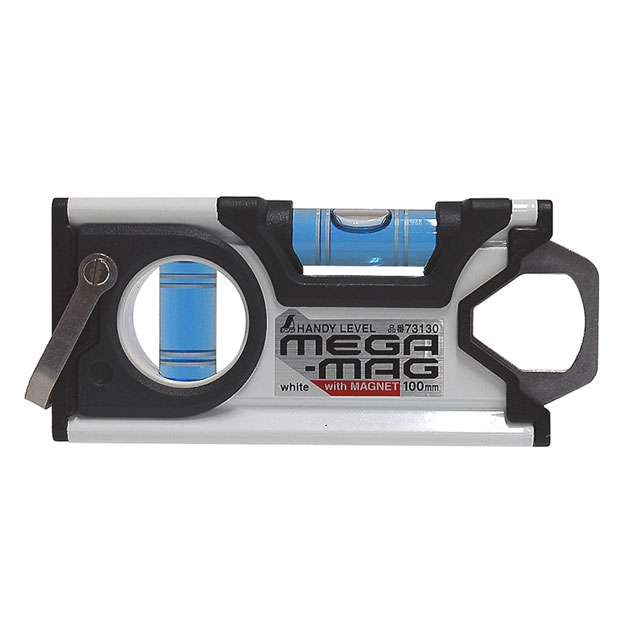 樂天商城 - シンワ測定　ハンディレベル100mm　マグネット付　MEGA-MAG（水平器 シンワ測定,水平器 レベル)