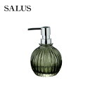 5/16までポイント5倍 ガラス製ボトル ランド ディスペンサー ボール SALUS( 詰め替え ボトル 容器 シャンプー ボディソープ ハンドソープ 可愛い ...