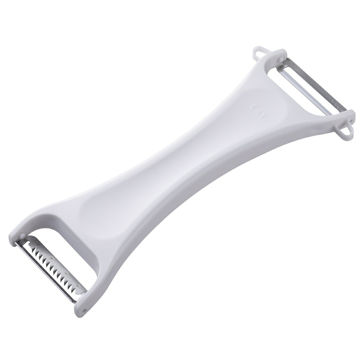 貝印 KK 両用ピーラー（皮むき＆千切り） DH8014（ シンプル キッチン ツール 用品 おしゃれ キャンプ 便利 グッズ 台所 調理 料理 皮むき 芽取り 器具 小物 道具 計る ）