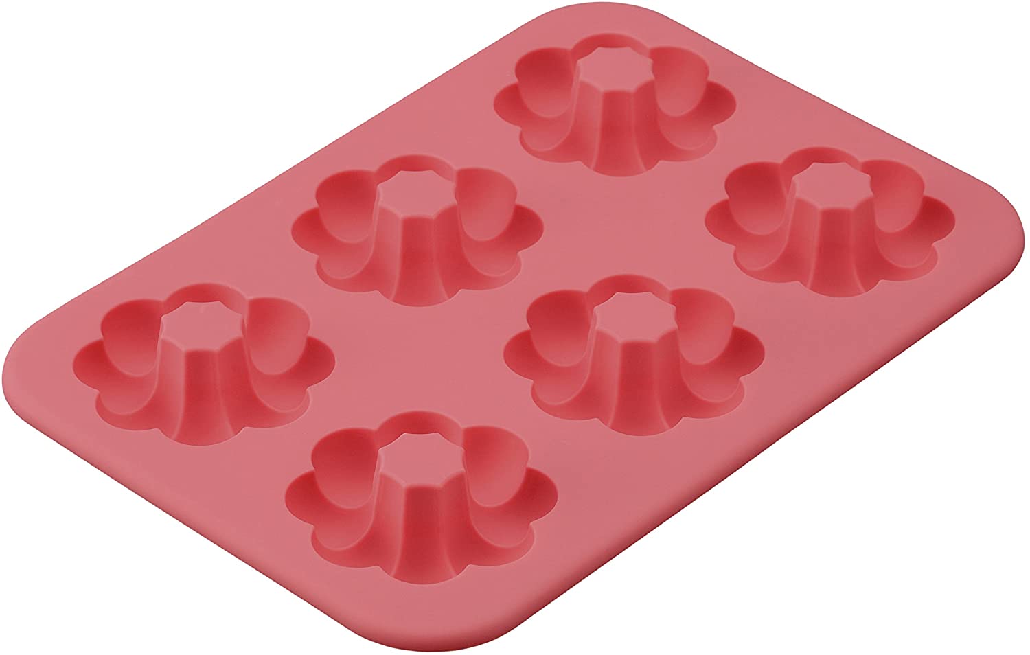 Rakuten - 貝印 Kai House SELECT ドーナツ焼き型 ポンデ 6個取り DL6246 （ お菓子 ケーキ 道具 使いやすい お菓子作り チーズケーキ お菓子型 焼き菓子 型 丸型 浅型 製菓用品 お菓子作り道具 手作り 調理器具 ）