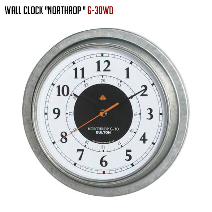 ȥ DULTON 륯å Ρå G-30 WALL CLOCK NORTHROP G-30 WD K725-927WD ɳݤ 305mm 륯å   ӻ  饹 ȥꥢ ӥ 󥺥饤 ꥫ ơ  ä