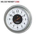 ダルトン DULTON ウォールクロック ノースロップ G-30 WALL CLOCK NORTHROP G-30 WD K725-927WD 壁掛け時計 幅305mm ウォールクロック 時計 かけ時計 電池時計 スチール ガラス インダストリアル リビング メンズライク アメリカ ヴィンテージ おしゃれ かっこいい