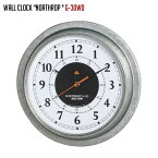 ダルトン DULTON ウォールクロック ノースロップ G-30 WALL CLOCK NORTHROP G-30 WD K725-927WD 壁掛け時計 幅305mm ウォールクロック 時計 かけ時計 電池時計 スチール ガラス インダストリアル リビング メンズライク アメリカ ヴィンテージ おしゃれ かっこいい