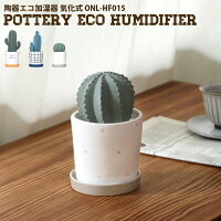 ハンワ HANWA 陶器エコ加湿器 気化式 サボテン 大 eco humidifier Cactus big ONL-HF015 加湿器 卓上 パーソナル加湿器 陶器 エコ ナチュラル おしゃれ 小型 寝室 オフィス 電源不要