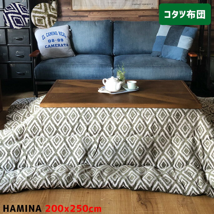 イケヒコ こたつ掛け布団 ハミナ Hamina こたつ布団 200×250cm こたつ薄掛け マイクロファイバー 手洗い 洋室 和室 カジュアル 薄掛け 正方形 長方形