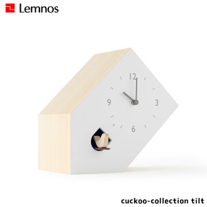 タカタレムノス TAKATA Lemnos カッコーコレクション ティルト cuckoo collection tilt NL19-02 時計 カッコー時計 置時計 音量調整 ライトセンサー 鳩時計 ナチュラル 北欧