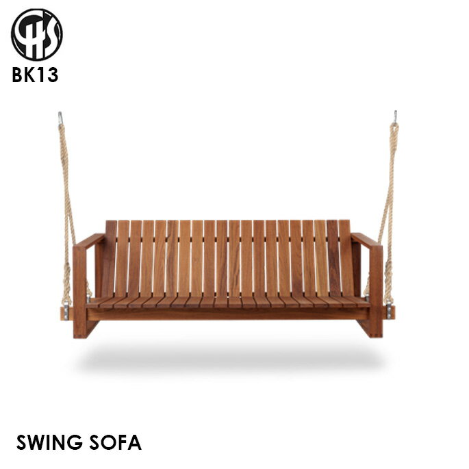 想像を超えての カールハンセン サン Carl Hansen Son ビーケー13 スイングソファ Bk13 Swing Sofa Bk13 ベンチ ブランコ ガーデンチェア ベンチ ガーデンファニチャー リゾート 庭 屋外 野外 アウトドア バルコニー ベランダ テラス ウッドデッキ 庭 無垢材 屋内外両用