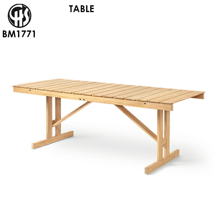 テーブル ダイニングテーブル BM1771 TABLE カールハンセン＆サン CARL HANSEN & SON チーク材 アウトドア アウトドアテーブル 折りたたみテーブル ボーエ・モーエンセン 西海岸 カリフォルニア 北欧 オシャレ デザイナーズ家具 キャンプ