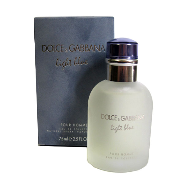 ドルチェ＆ガッバーナ DOLCE&GABBANA ライトブルー プールオム EDT SP 75ml DOLCE&GABBANA メンズ 香水 フレグランス ギフト プレゼント 誕生日