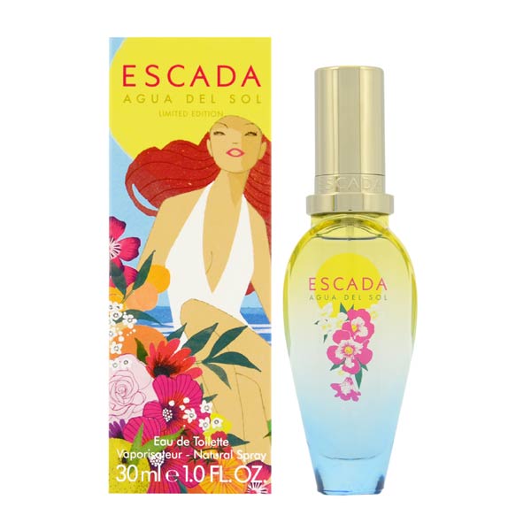 【最大300円オフクーポン！】エスカーダ アグア デ ソル EDT SP 30ml【ESCADAアクアデソル】 【あす楽対応】　 レディース【新生活 プレゼント 香水】