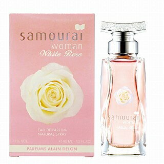 アランドロン 【只今、店内全品ポイント20倍！】 サムライウーマン SAMOURAI WOMAN ホワイトローズ EDP SP 40ml 【ネコポス対応】 SAMOURAI WOMAN アランドロン レディース 香水 フレグランス ギフト プレゼント 誕生日