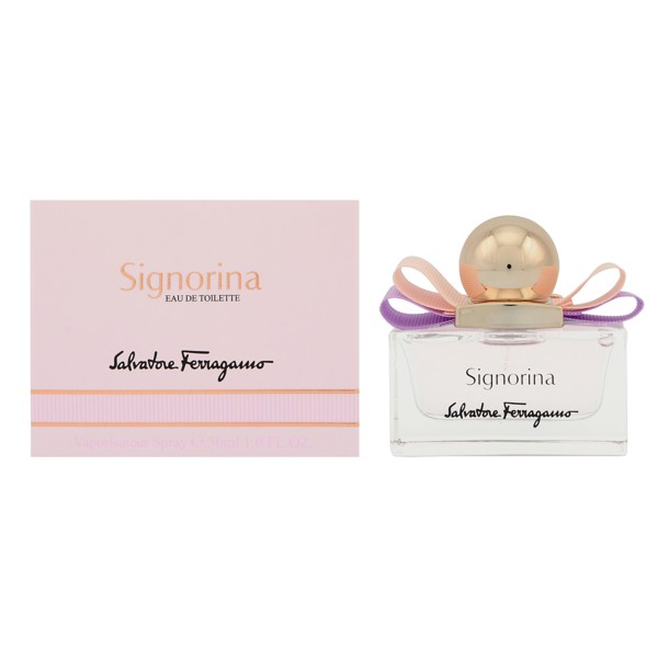 【18日は！店内全品ポイント5倍！】サルヴァトーレフェラガモ FERRAGAMO シニョリーナ 30ml EDT SP レディース 香水 フレグランス ギフト プレゼント 誕生日