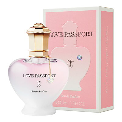 【只今、店内全品ポイント10倍!】ラブパスポート LOVEPASSPORT イット オードパルファム EDP SP 40ml 限定アトマイザー付き!【あす楽対応】LOVEPASSPORT レディース 香水 フレグランス ギフト プレゼント 誕生日