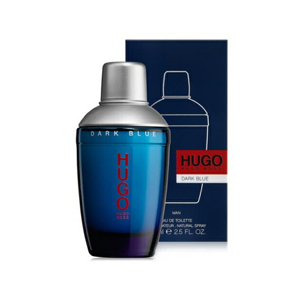 【只今、店内全品ポイント15倍！】 ヒューゴ ボス HUGO BOSS ダークブルー EDT SP 75ml HUGO BOSS メンズ 香水 フレグランス ギフト プレゼント 誕生日