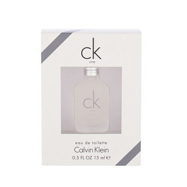 【只今、店内全品ポイント10倍！】カルバンクライン CALVIN KLEIN シーケー ワン(CK ONE) EDT ミニボトル 15ml【あす楽対応】CALVIN KLEIN CK ユニセックス香水 フレグランス ギフト プレゼント 誕生日