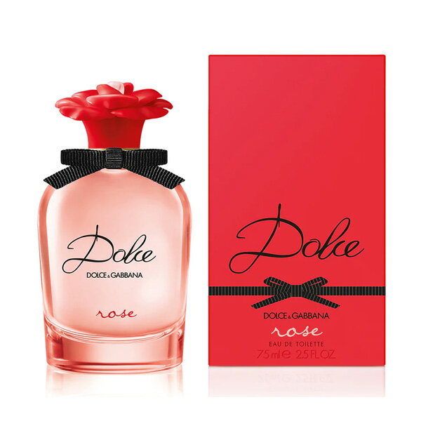 D＆G(ドルガバ) ドルチェ＆ガッバーナ DOLCE&GABBANA ドルチェ ローズ EDT SP 75ml DOLCE&GABBANA D&G レディース 香水 フレグランス