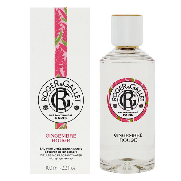 ロジェガレ ロジェ・ガレ ROGER&GALLET オ パフュメ ジンジャー ルージュ EDT SP 100ml ROGER&GALLET レディース 香水 フレグランス ギフト プレゼント 誕生日