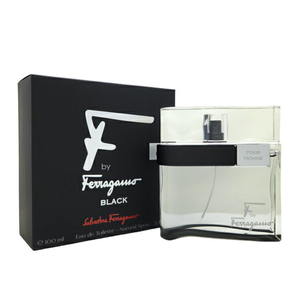 サルヴァトーレ フェラガモ Salvatore Ferragamo エフ バイ フェラガモ プールオム ブラック EDT SP 100ml Salvatore Ferragamo メンズ 香水 フレグランス ギフト プレゼント 誕生日