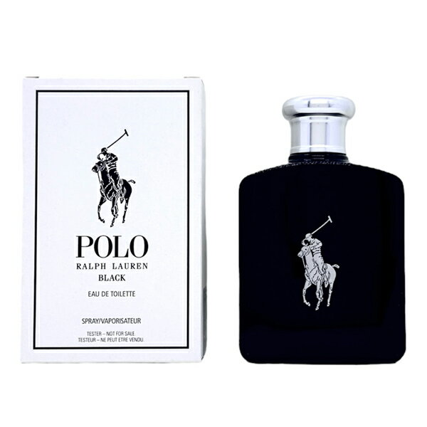 ラルフローレン 【只今、店内全品ポイント15倍！】 ラルフローレン ● ポロ ブラック EDT SP 125ml RALPH LAUREN【訳あり★テスター】 お試し メンズ 香水 フレグランス