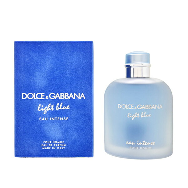 D＆G 【ワンダフルデーはポイント3倍！】 ドルチェアンドガッバーナ ライトブルー オーインテンス プールオム EDP SP 200ml ドルガバ D&G DOLCE&GABBANA メンズ 香水 フレグランス ギフト プレゼント 誕生日