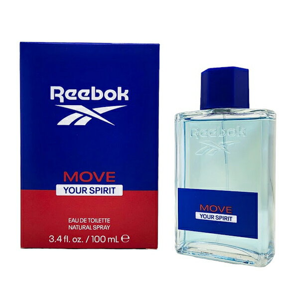 【18日は！店内全品ポイント5倍！】リーボック REEBOK ムーブ ユア スピリット メン EDT SP 100ml REEBOK メンズ 香水 フレグランス ギフト プレゼント 誕生日