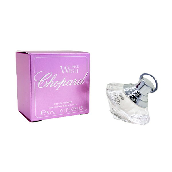 ショパール 【只今、店内全品ポイント15倍！】 ショパール CHOPARD ウィッシュ ピンク ミニ ボトル EDT 5ml 【ネコポス対応】CHOPARD レディース 香水 フレグランス ギフト プレゼント 誕生日