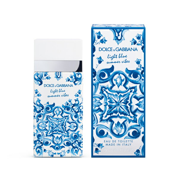 【只今、店内全品ポイント5倍！】 ドルチェ＆ガッバーナ ライト ブルー サマー バイブス EDT SP 50ml DOLCE&GABBANA D&G レディース 香水 フレグランスのサムネイル