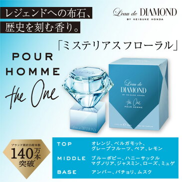 【最大800円オフクーポン！】ケイスケ ホンダ ロードダイアモンド バイ ケイスケホンダ プールオム ザ・ワン EDP スプレー 50ml KEISUKE HONDA 本田圭佑【送料無料】【ポイント10倍！】【あす楽休止中】香水 メンズ フレグランス【母の日 プレゼント 香水】