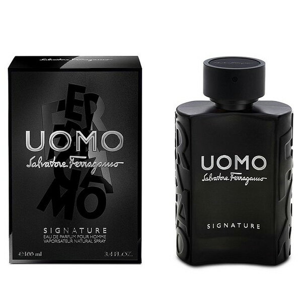 【只今、店内全品ポイント10倍！】 サルヴァトーレフェラガモ FERRAGAMO ウォモ シグネチャー EDP SP 100ml メンズ 香水 フレグランス ギフト プレゼント 誕生日